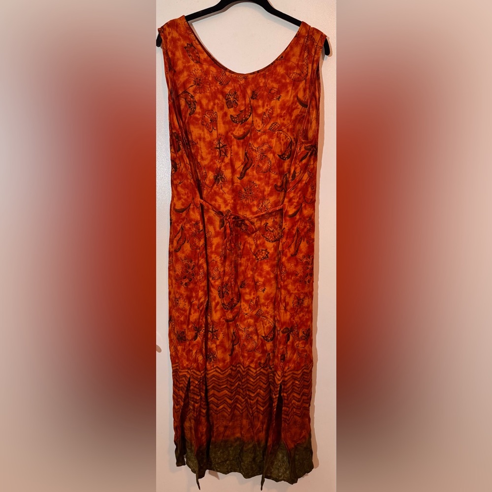 R&K orange dress